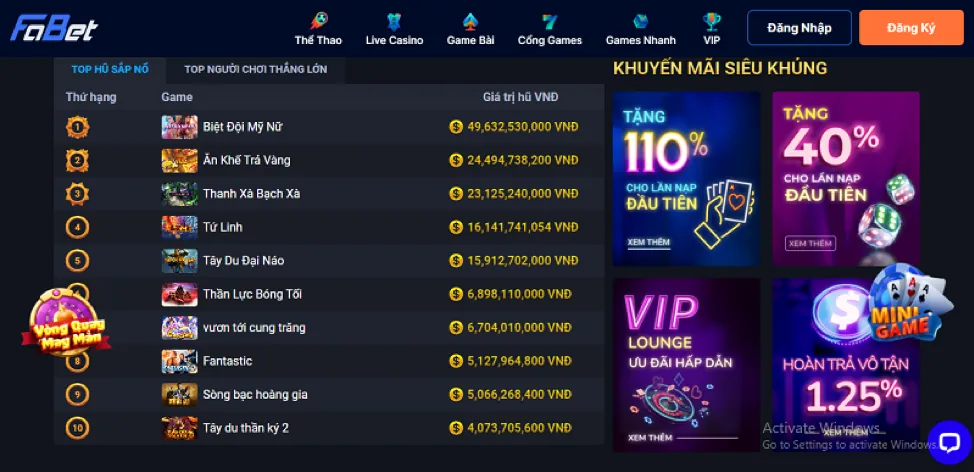 Tổng quan các môn thể thao phổ biến tại ae789 casino